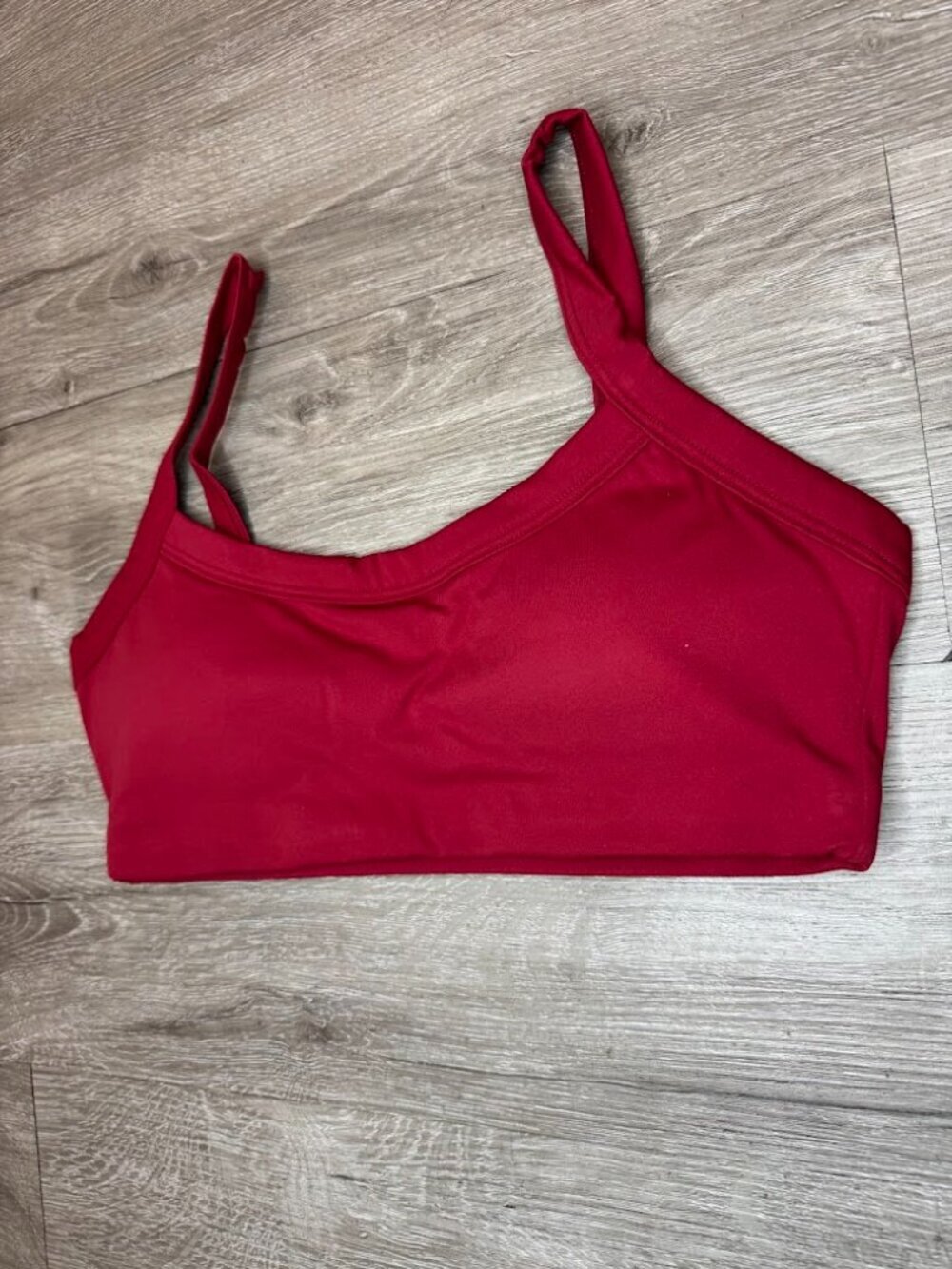 Red Matching 3 Piece Athleisure Set Jacket Leggings Sports Bra - Picture 16 of 16
